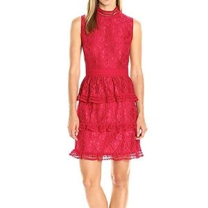 CeCe by Cynthia Steffe Brea Sleeveless Lace Dress